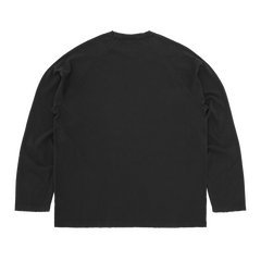 SOPHOMORE RAGLAN LS [BLACK] Hoodie alternate view