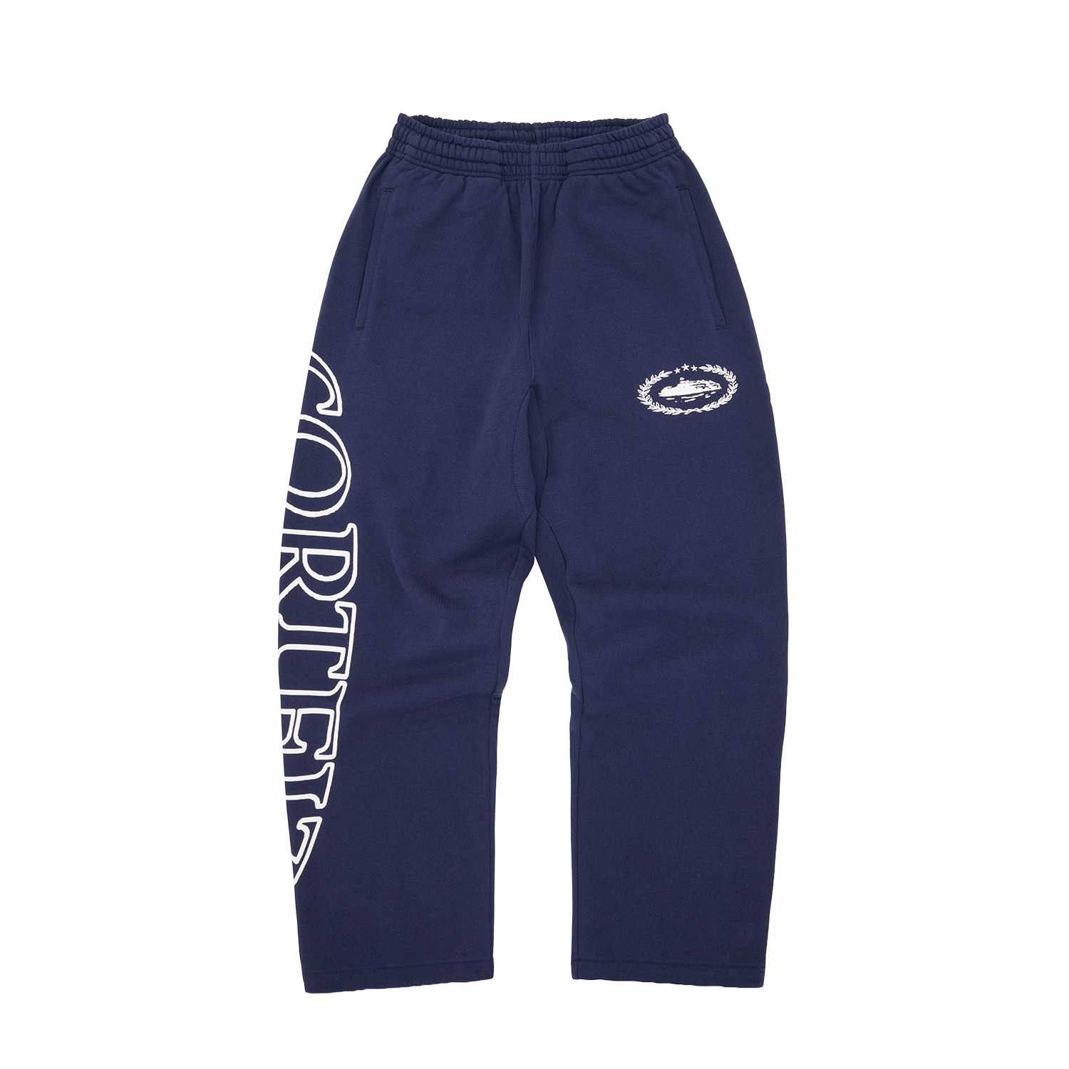 Corteiz SUPERIOR ROYALE OPEN HEM PANT [NAVY] product image