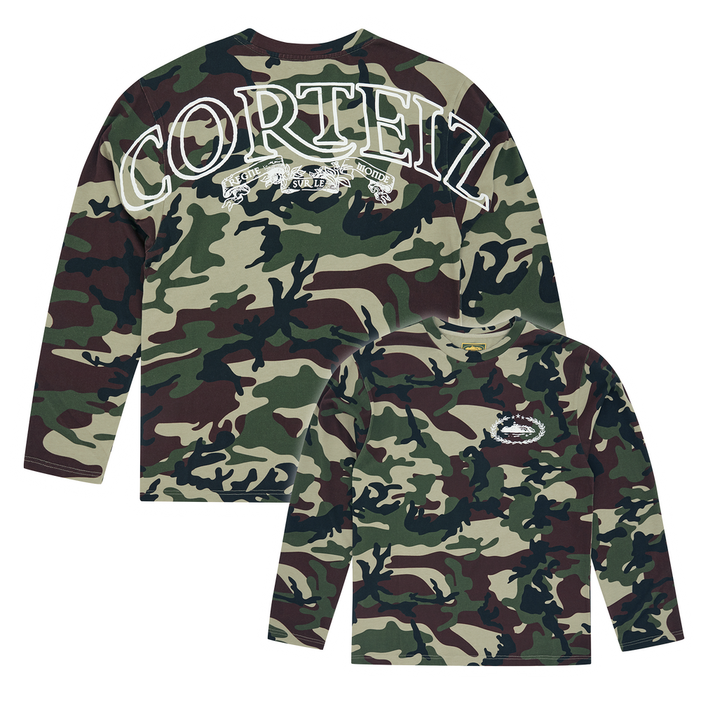 ROYALE HEAVYWEIGHT TEE LS [CAMO] Hoodie alternate view