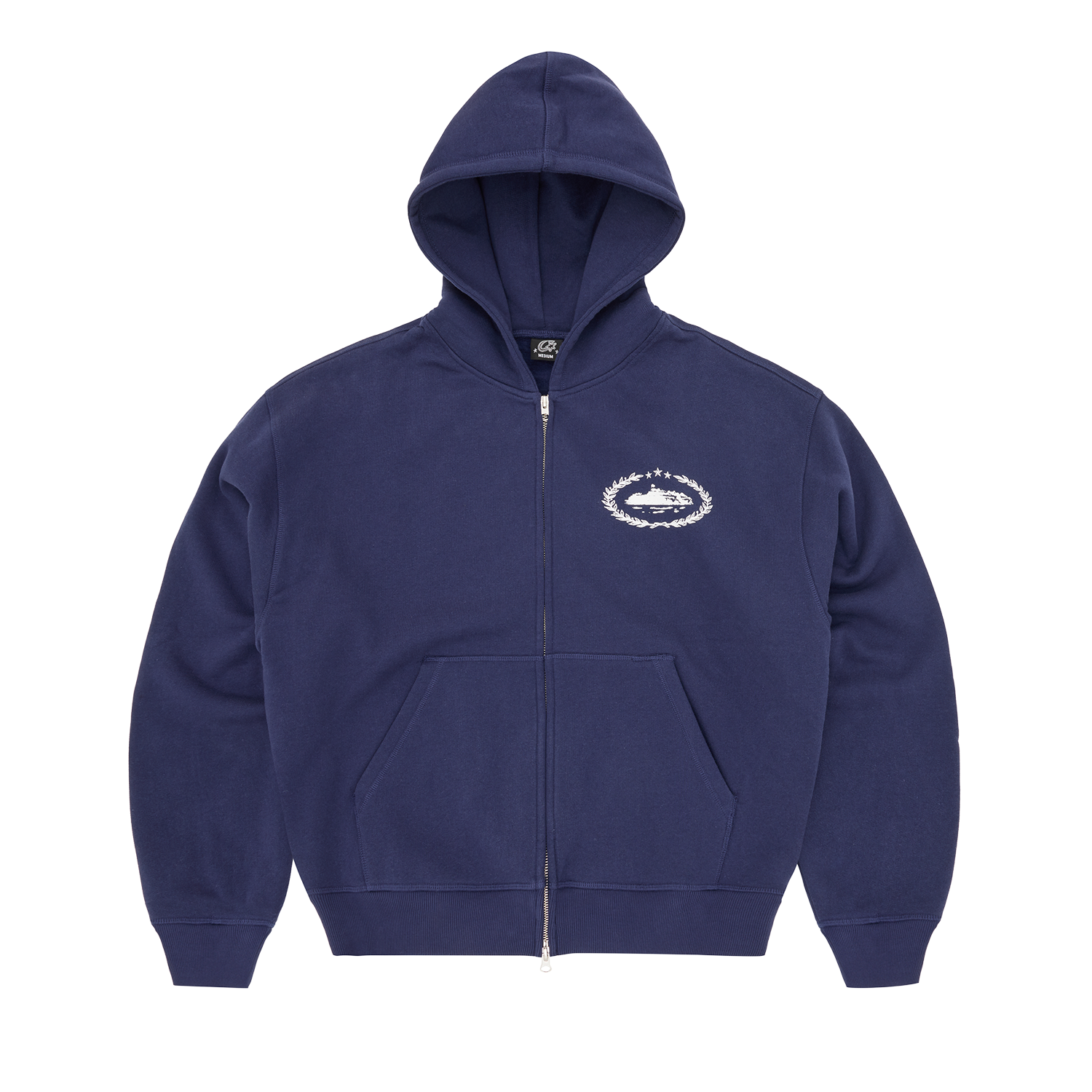 SUPERIOR ROYALE ZIP HOODIE [NAVY] product image