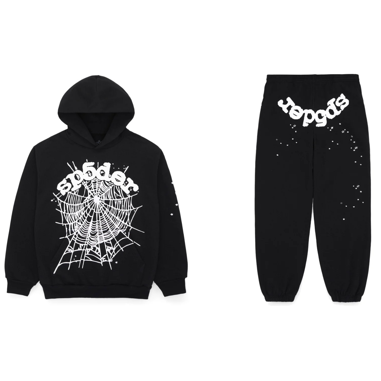 Sp5der OG Web Tracksuit Black product image