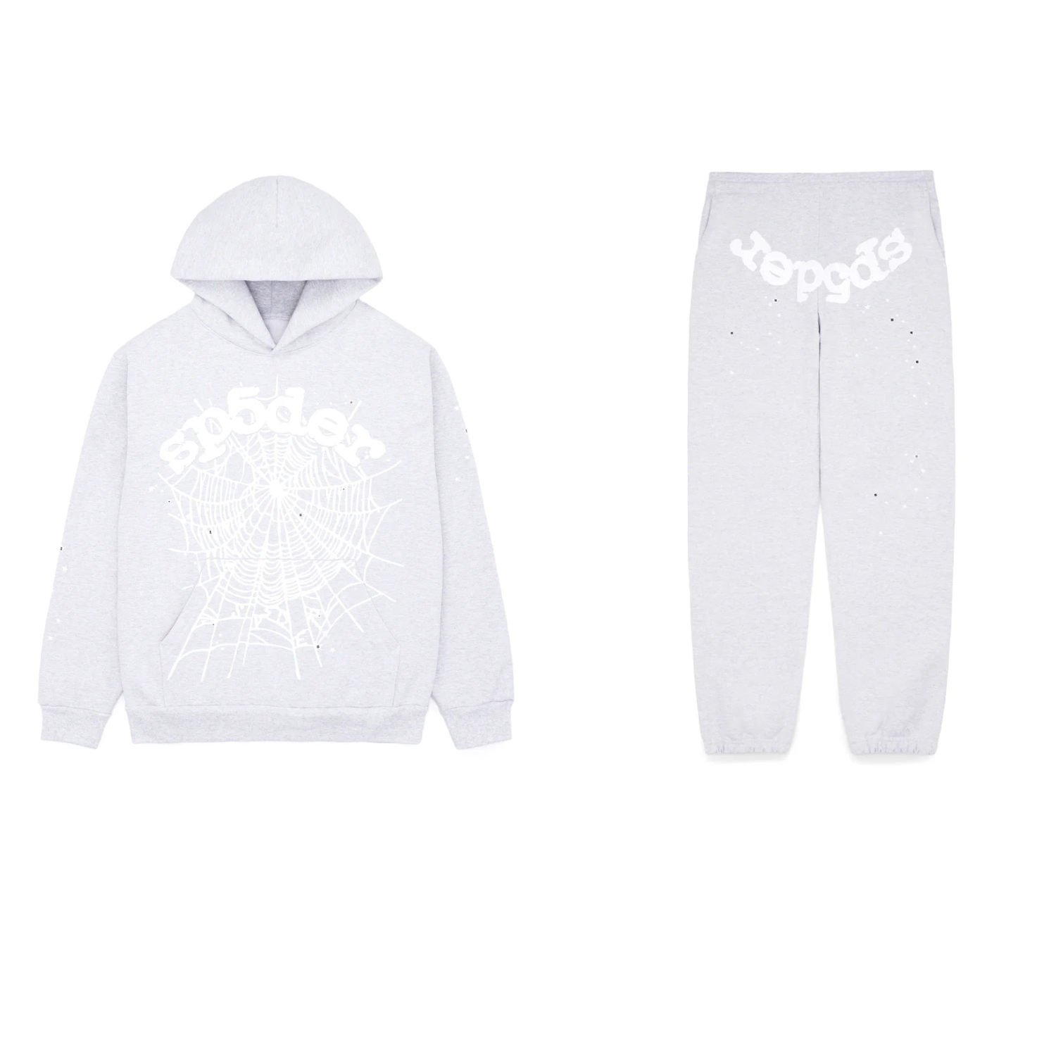 Sp5der OG Web Tracksuit Heather Grey product image