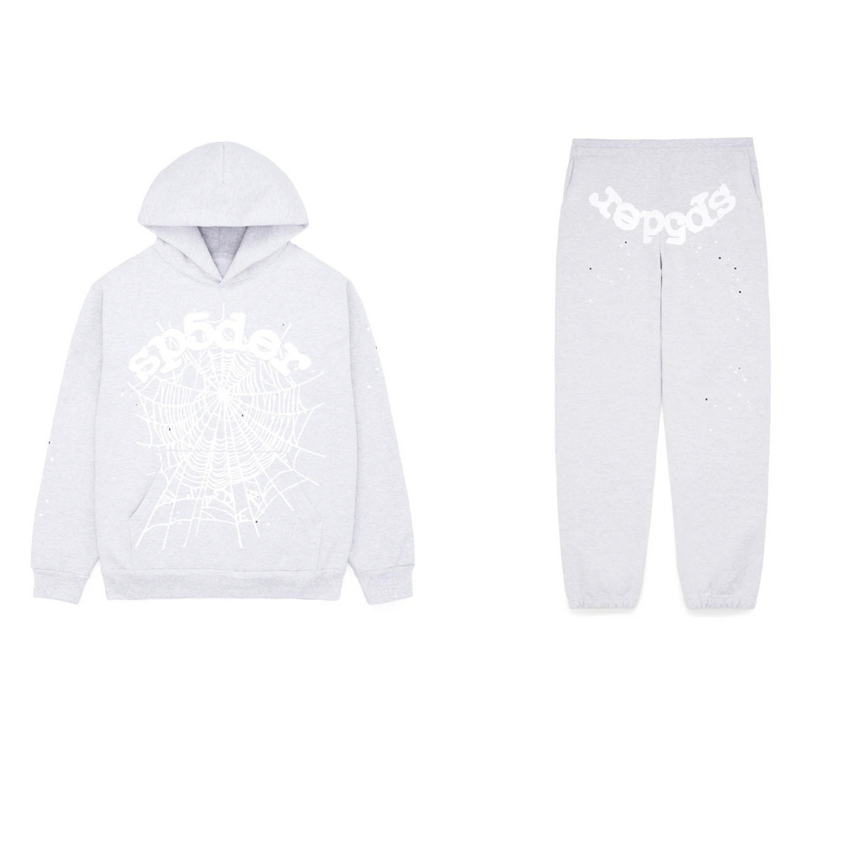 Sp5der OG Web Tracksuit Heather Grey product image