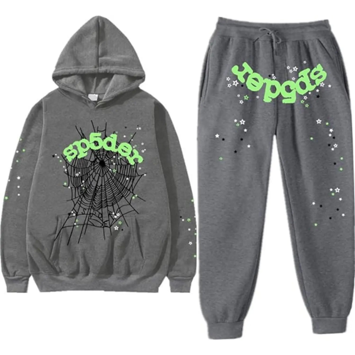 Sp5der Wait Web Tracksuit Slate Grey product image