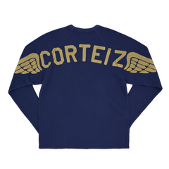 WINGS WAFFLE THERMAL [NAVY] Hoodie product image
