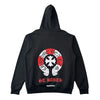 Red and Black Chrome Hearts Hoodie back/alternate view