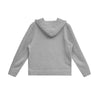 Chrome Hearts Zip Up Hoodie Cashmere Embroidered Grey back/alternate view