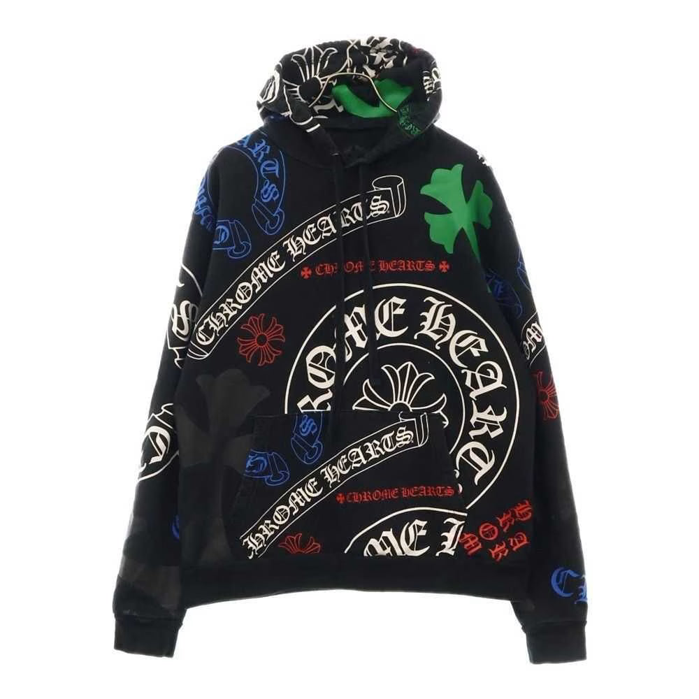 Chrome Hearts Heavyweight Black Graphic Hoodies product image