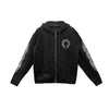 Chrome Hearts Zip Up Hoodie F**kyou Horseshoe Floral Sleeve product image
