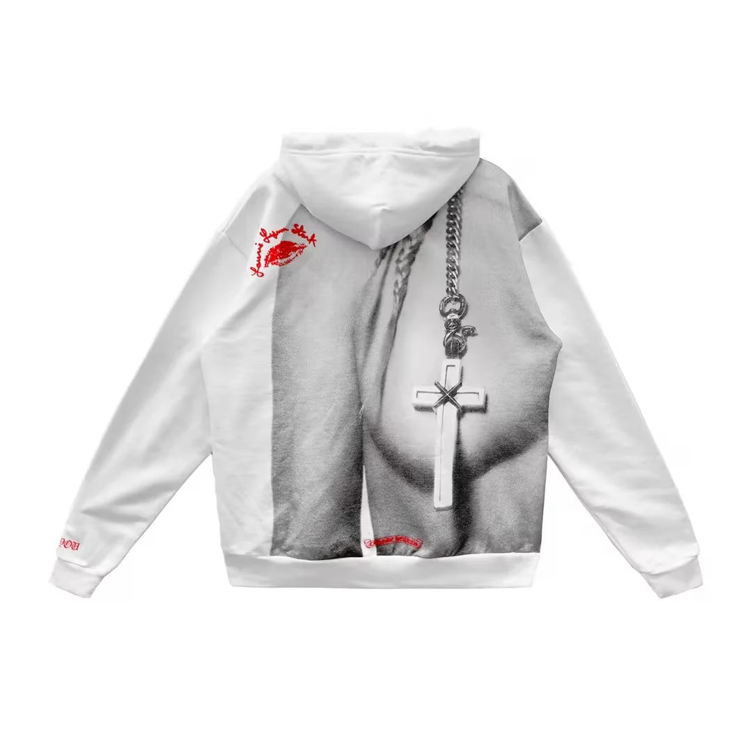 Chrome Hearts Laurie Lynn Stark Portrait Red Letter Hoodie product image