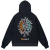 Chrome Hearts Neon Horseshoe Hoodie Black product image