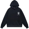 Chrome Hearts Black Multi Cross Cemetery Pullover Hoodie back/alternate view