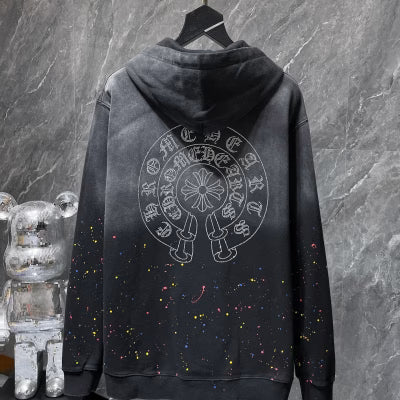 Women’s Chrome Hearts Hoodie Black back/alternate view