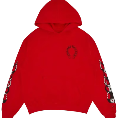 Red Chrome Hearts Mattyboy Hoodie​ product image