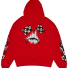 Red Chrome Hearts Mattyboy Hoodie​ back/alternate view