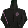 Chrome Hearts CH Pink and Black Horse Show Logo Hoodie back/alternate view