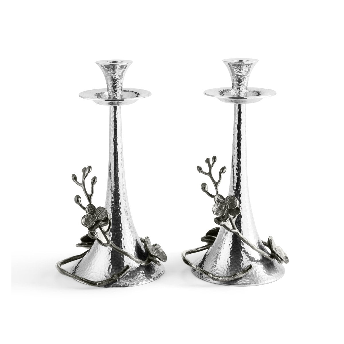 Black Orchid Candleholders