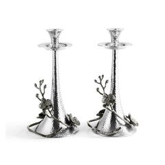 Black Orchid Candleholders