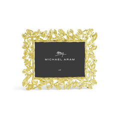 Butterfly Ginkgo Gold Sculpted Frame 4x6