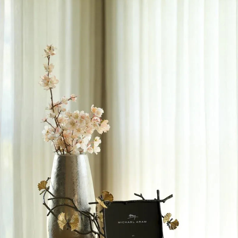 Butterfly Ginkgo Vase