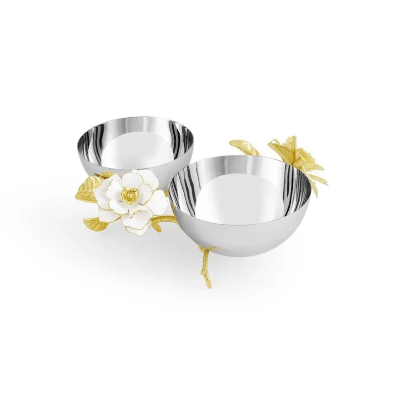 Gardenia Double Dish
