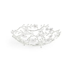 Silver Orchid Basket