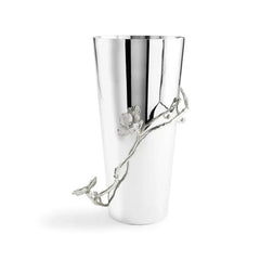 Silver Orchid Large Vase