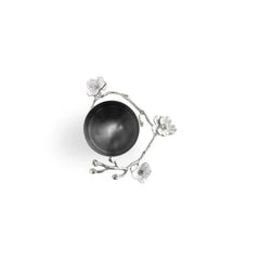 Silver Orchid Vase