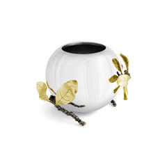 Vintage Bloom Footed Vase